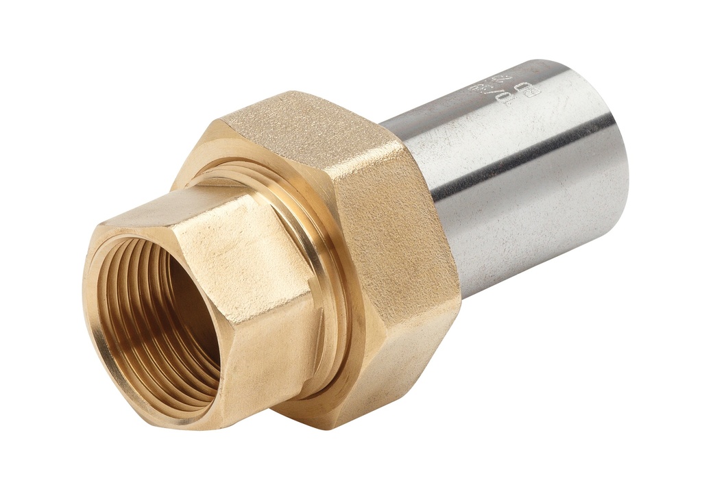 RACCORD 3 PIECES CAL40 F1"1/2 AC48.3 RAC364