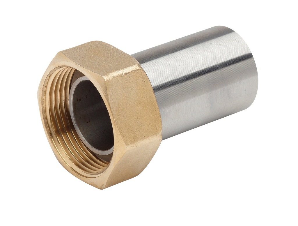 RACCORD 2 PIECES  ECROU G 3/4" - AC 21,3 AVEC JOINT NF540 RAC131 §