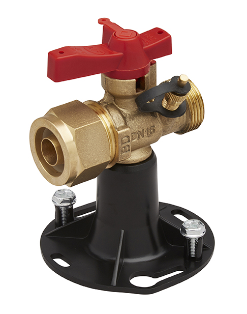 ROBINET SECURITE 1/4 T E1A DN15 PE20 + PRISE D'ESSAI NF078 8403094 ROE260