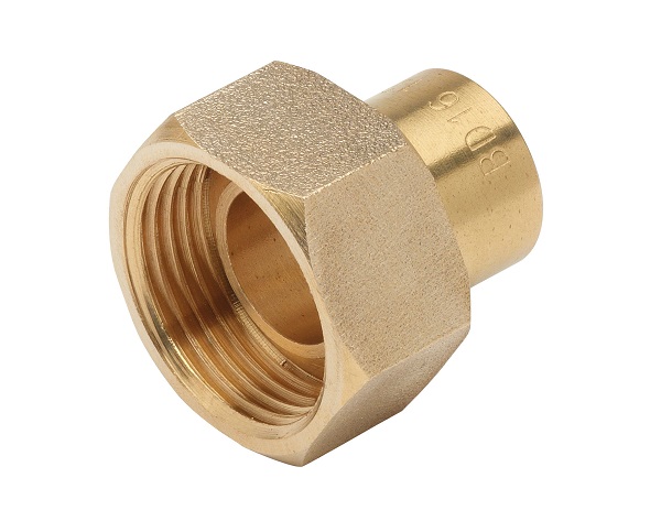 RACCORD 2 PIECES JPG E1/2" CU12+JOINTS (SACHET 10 RACCORDS) NF540