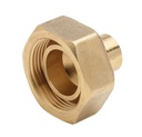 RACCORD 2 PIECES REDUCTION 25/15JSC ECROU G 1"1/4-CU18 NF540 RAC204