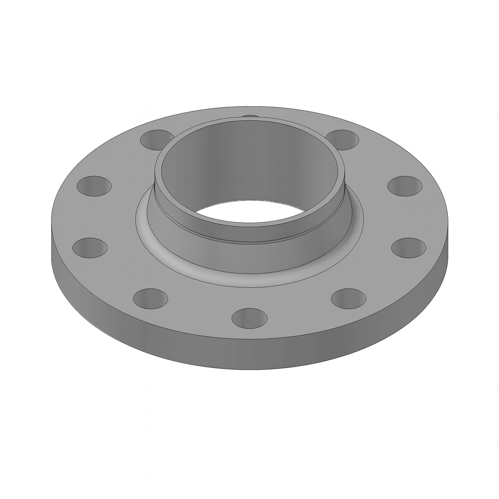 BRIDE A COLLERETTE ACIER FORGE DN200 219.1X5.6 PN16 12 TROUS M22 P250GH NF EN 1092-1 TYPE 11/B1 BRI200