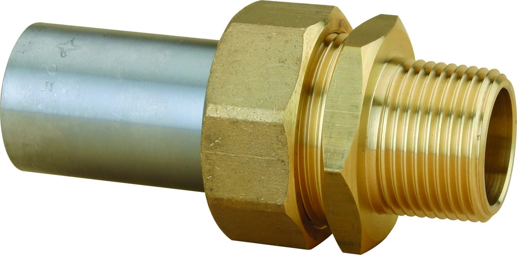 RACCORD 3P CAL15 M1/2" AC21.3 CONIQUE 6.25% NF540 (NF RAC-GAZ) RAC310