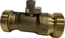 ROBINET 1/4 TOUR TYPE C DN25 M/M JPG 1" 1/4 CARRE NF078 8401025 ROC052 §