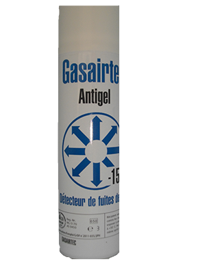DETECTEUR DE FUITE AEROSOL 400ML ANTIGEL -15°C NF EN 14291