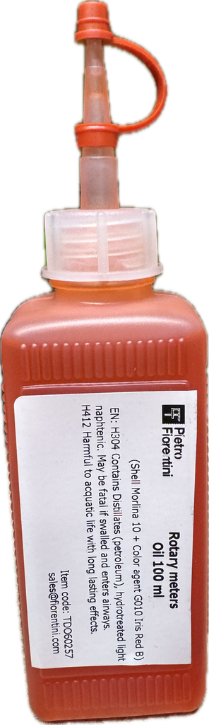 FLACON HUILE POUR COMPTEUR PISTON ROTATIF - 250ML