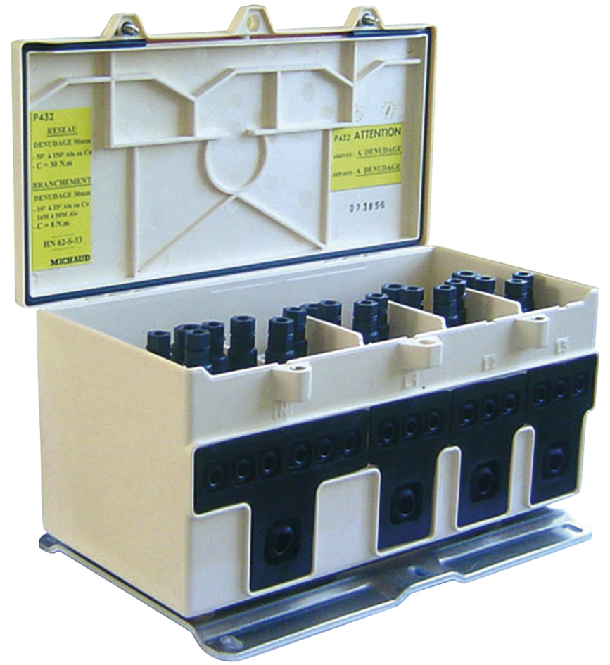 COFFRET REGROUPEMENT BRANCHEMENT AERIEN A DENUDAGE 6902149 *