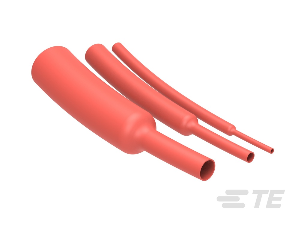 GAINE THERMORETRACTABLE PAROI MINCE CGPT 19/9.5 ROUGE 1M