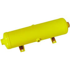 CAPACITE TAMPON 10L F/F 1" PREFABRIQUE ACIER JAUNE + 2 BOUCHONS / 500 MBAR CAP001 §