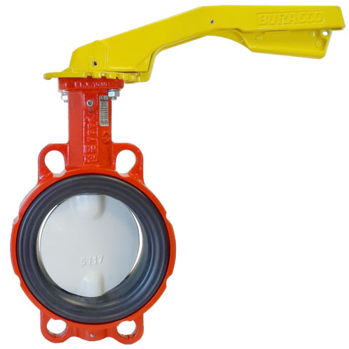 [BURG13B040V] VANNE PAPILLON OREILLES DE CENTRAGE DN40 PN 10-16-ASA150 MOP 6B NF078 VAN040