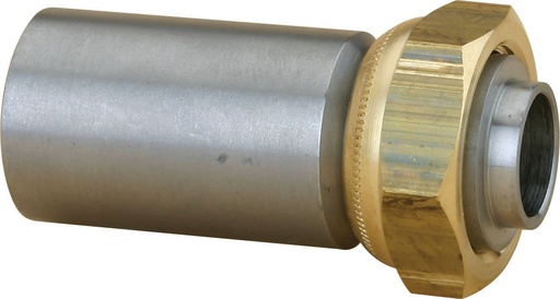 [CHU0550-006] RACCORD 2P DROIT JPG 20 ECROU 1" AC 26.9 8230106 NF540 (NF RAC-GAZ) RAC133