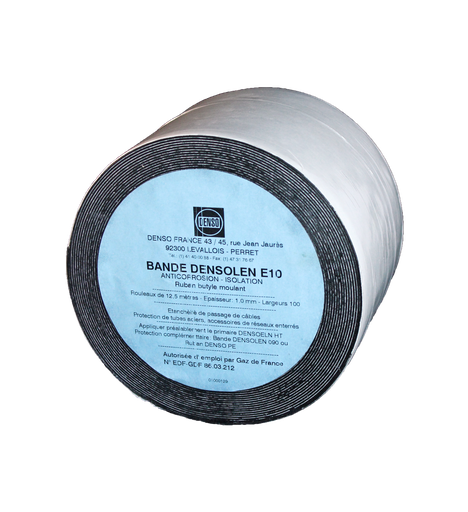 [DENE10/100MM] BANDE DENSO E10 ANTI CORROSION L100MM L12,5M AE GRDF EN 12068 BAN927 §