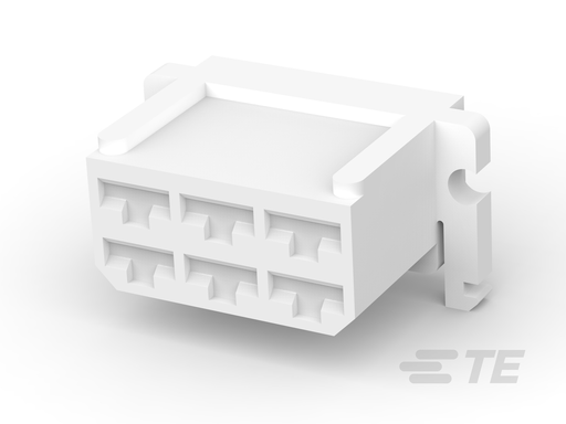 [TYC1-1856389-7] BOITIER F-F 6 VOIES CLIP 6,3